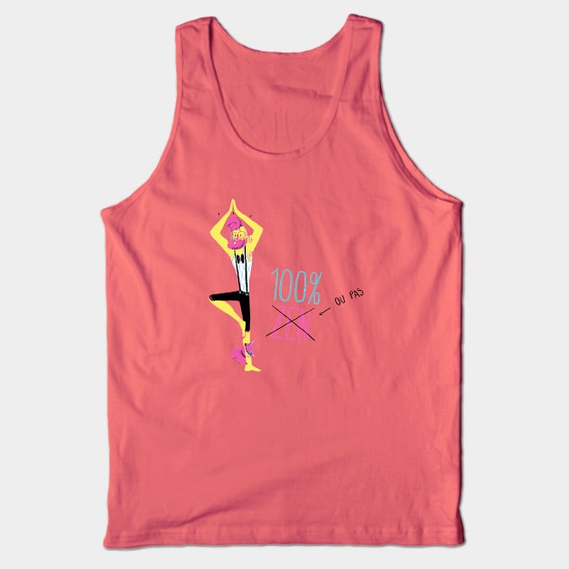 100% Yoga Tank Top by BabyKarot